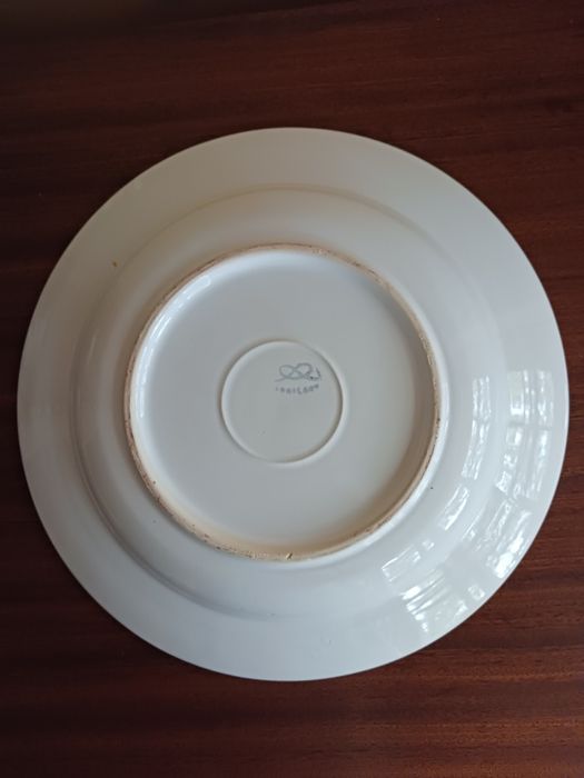 Prato decorado com flores