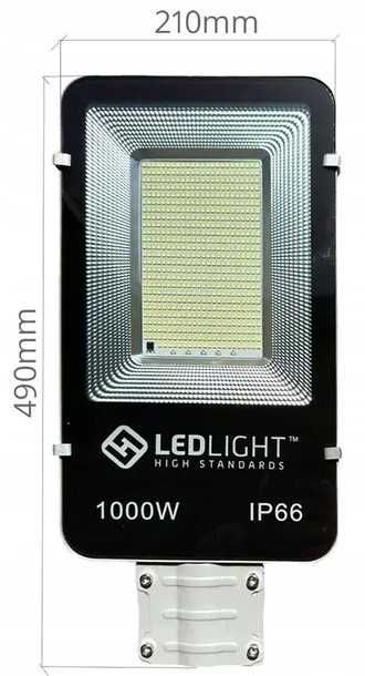 MOCNA LAMPA SOLARNA LED 2000W uliczna ogrodowa czujnik zmierzchu