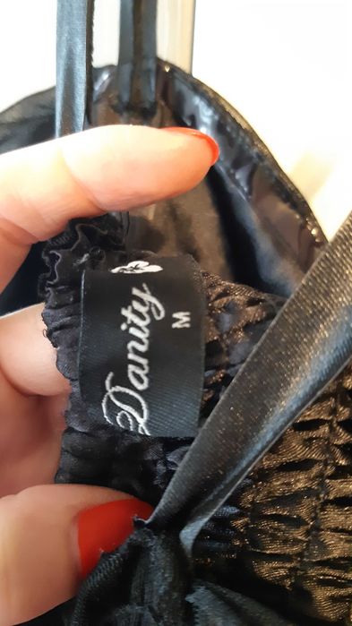 Czarna sukienka Halloween studiowka wesele