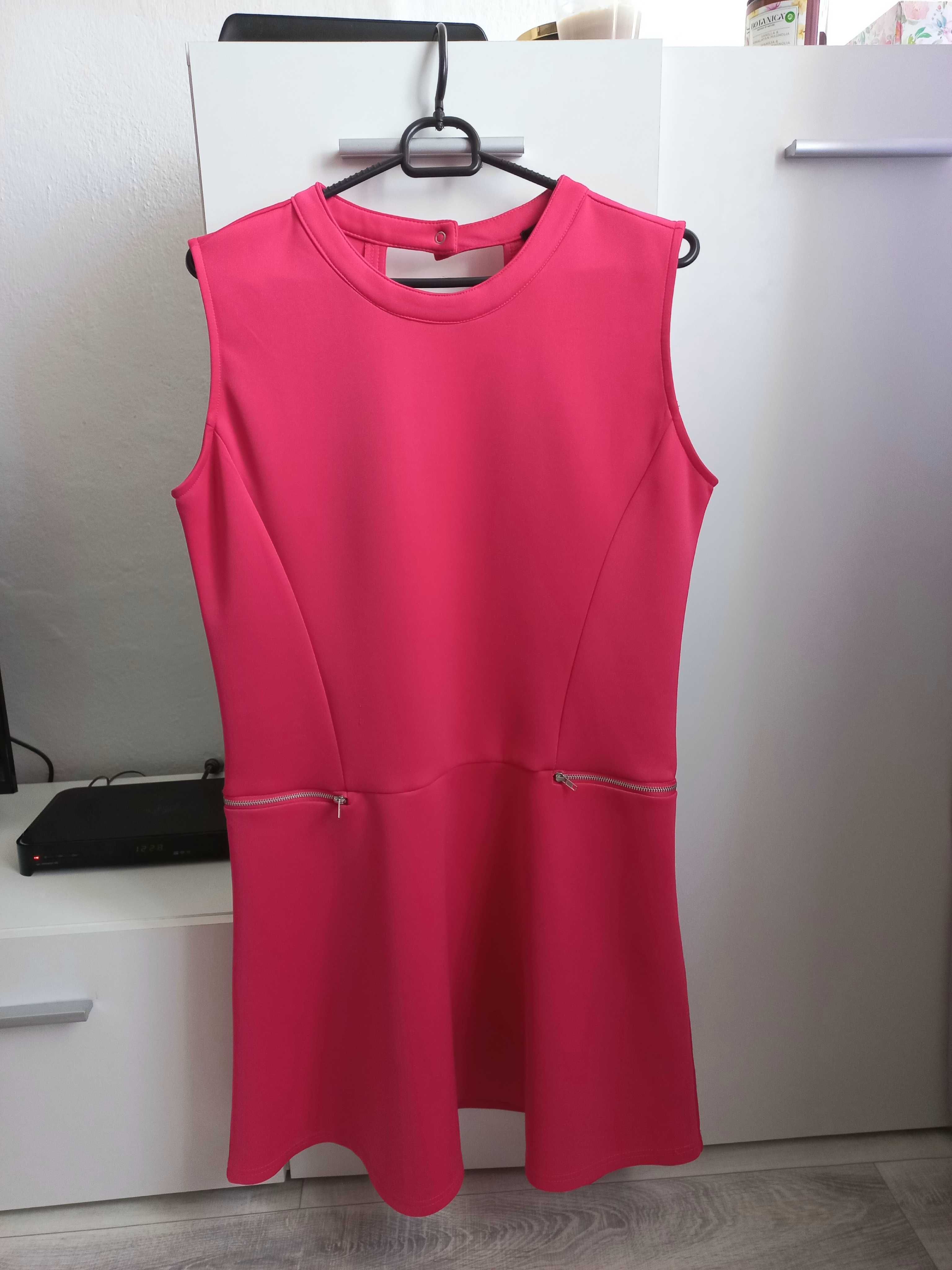 Różowa sukienka sinsay rozmiar XL 42
