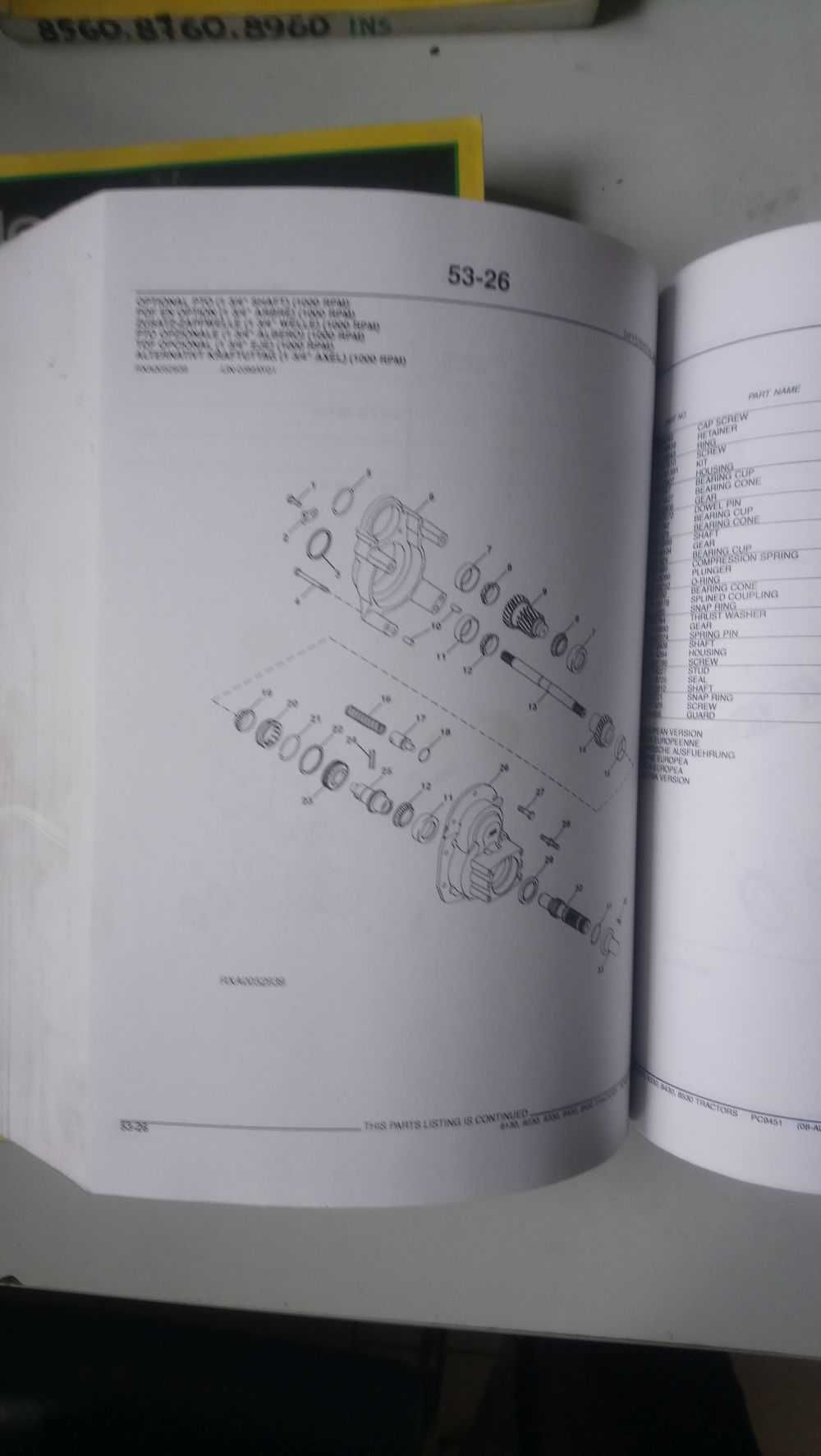 Instrukcje obsługi, katalogi części do John Deere (ciągniki, kombajny)