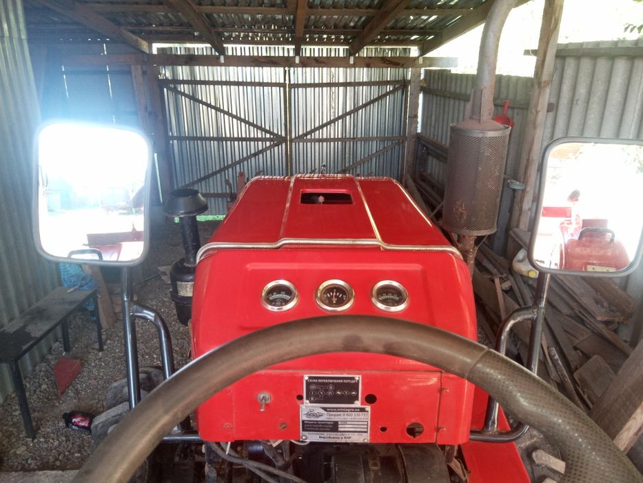 Мінітрактор шифенг 244b. Повний привід.