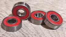 4 szt Łożyska 608RS ABEC-9 8x22x7mm do hulajnogi , wrotek , deskorolki