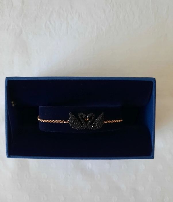 Pulseira Swarovski Cisnes Nova