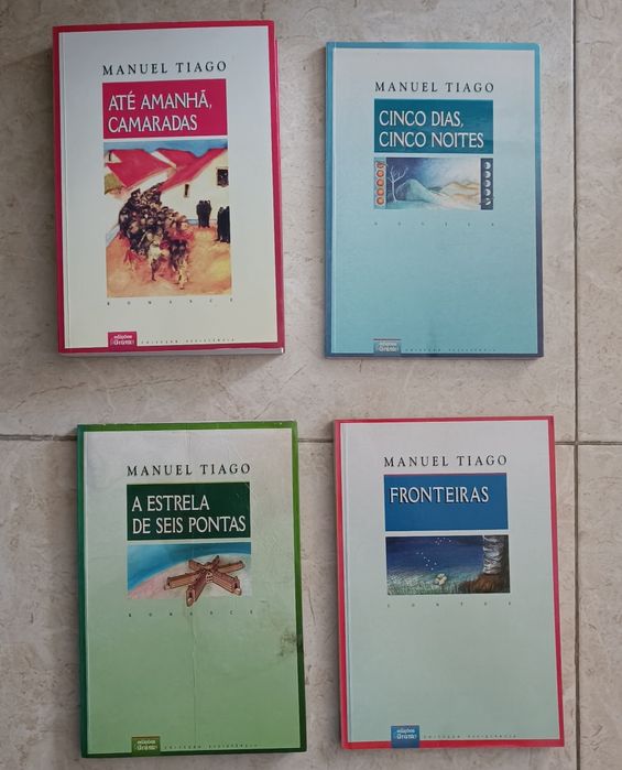 Manuel Tiago (Álvaro Cunhal) - 4 livros