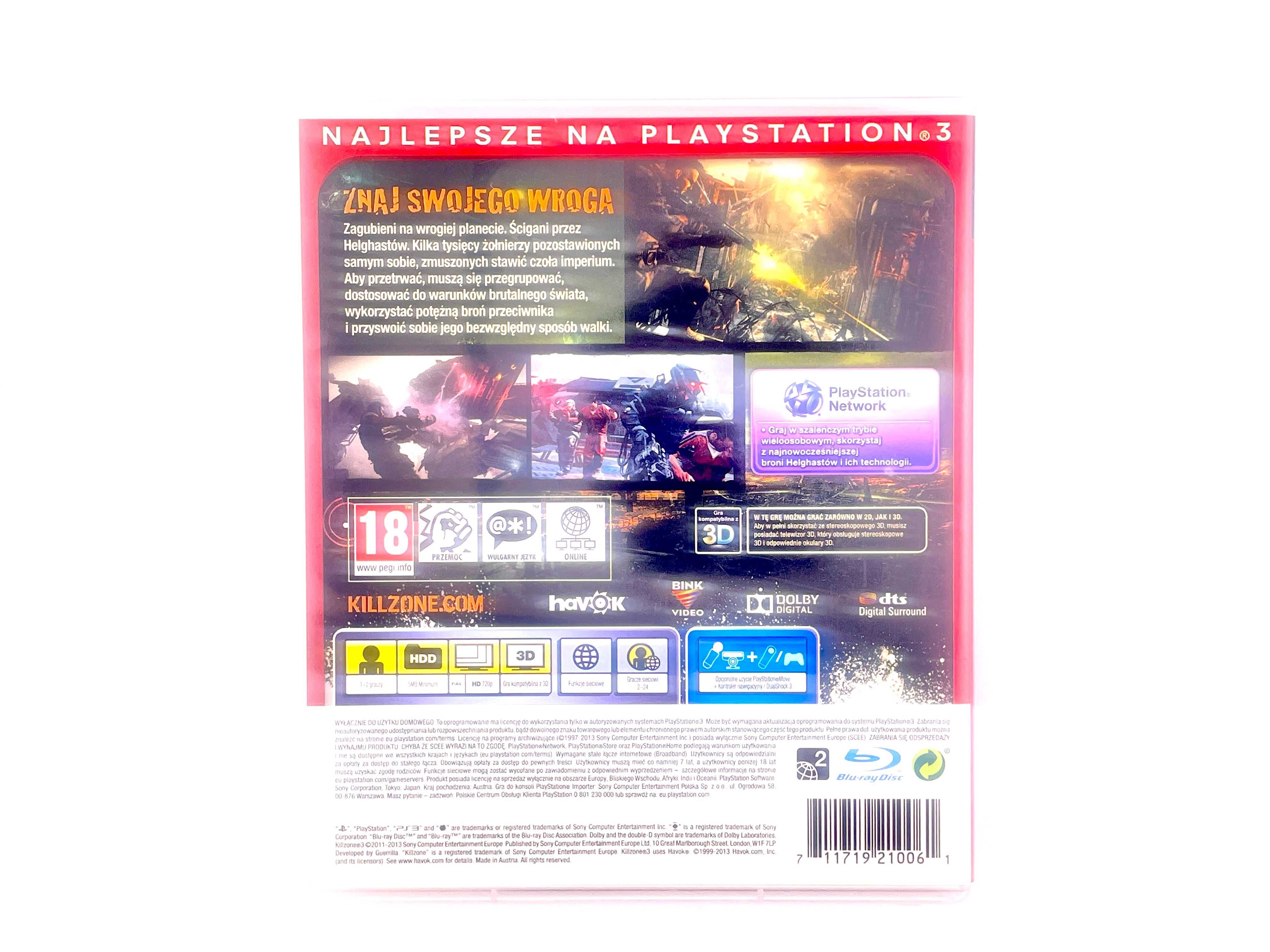 Kill Zone 3 PS3 VIMAGCO.PL Bydgoszcz Śniadeckich 11