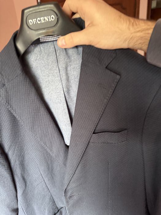 Blazer azul escuro Decenio