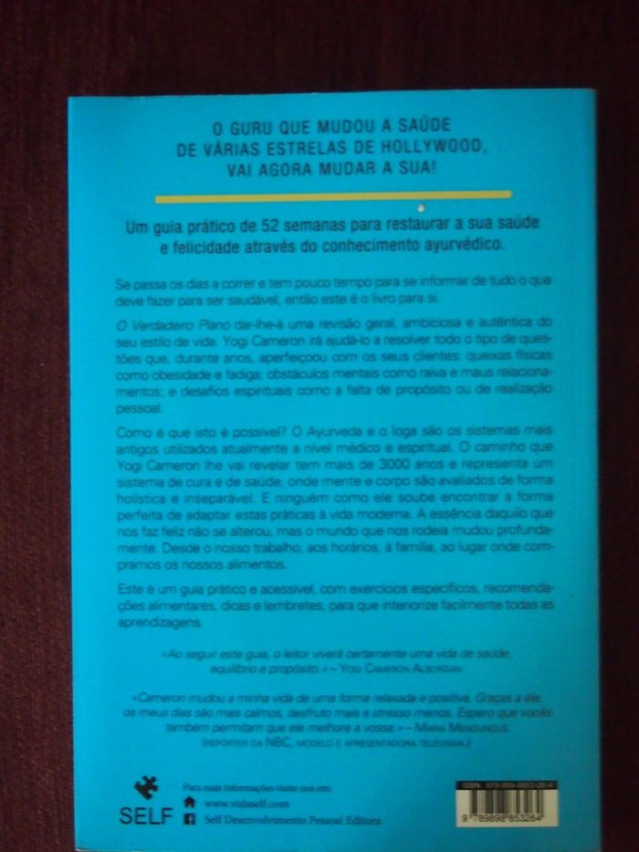 Vários livros de Auto ajuda - Yogi Cameron, ayurveda / OSHO/etc