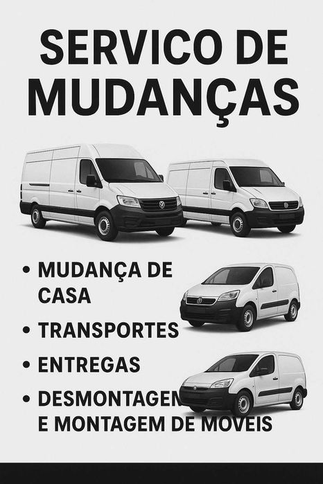 Mudanças, Transportes e Montagem de Móveis – Rápido e Seguro