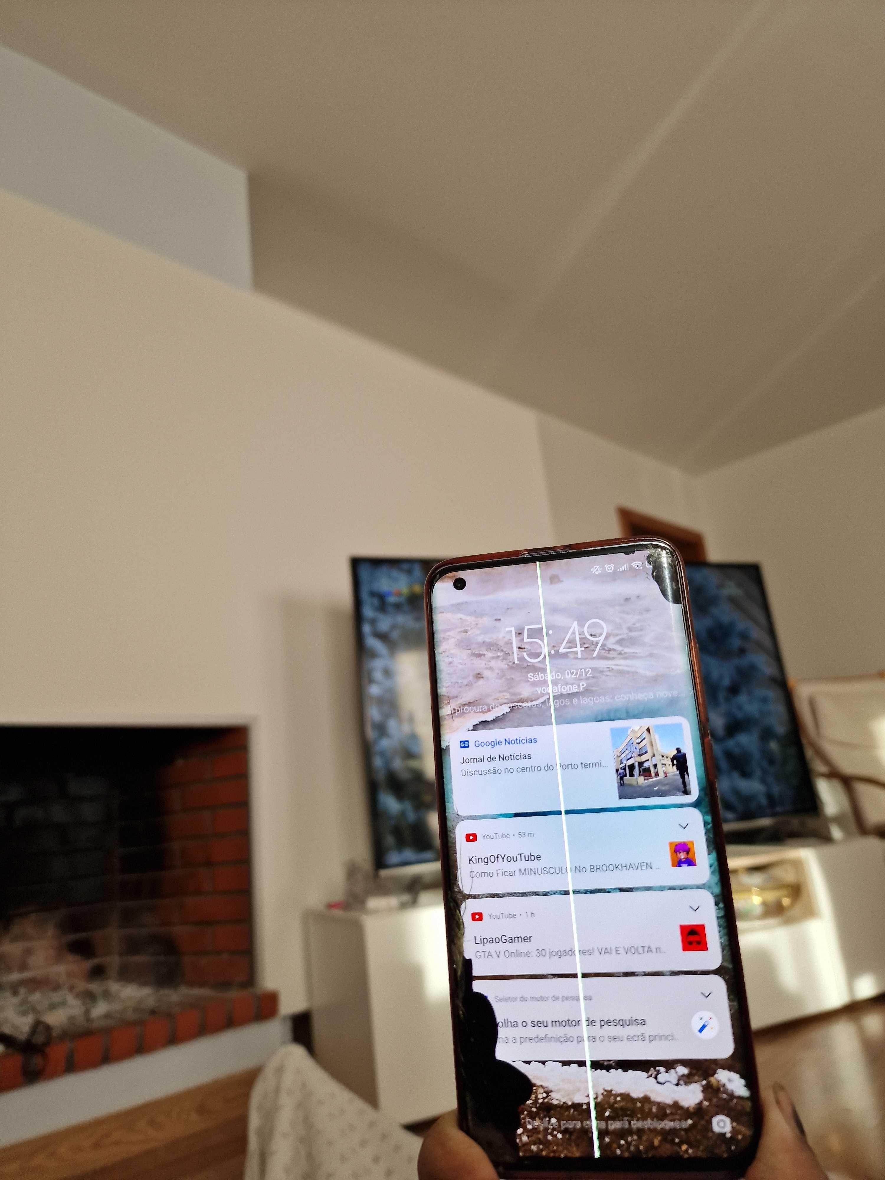 Xiaomi 10 ecrã partido