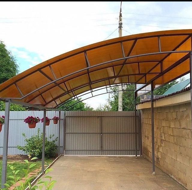 Навес для парковки авто