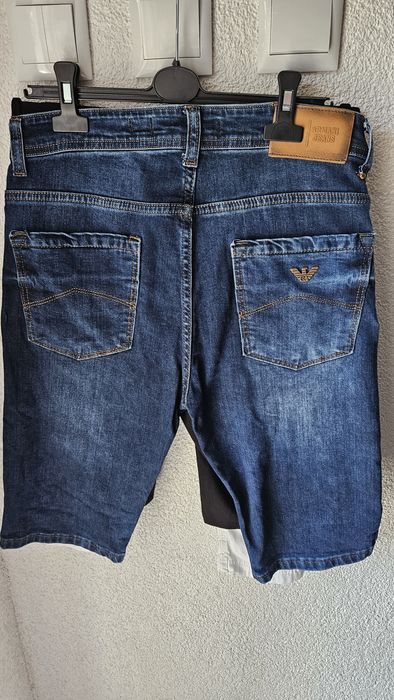 Krótkie spodenki bermudy szorty Armani Jeans roz 31
