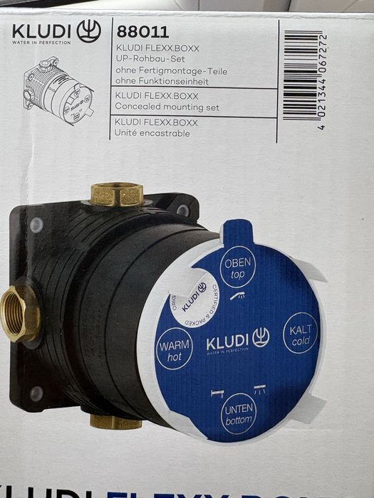 Kludi Flexx Boxx element podtynkowy