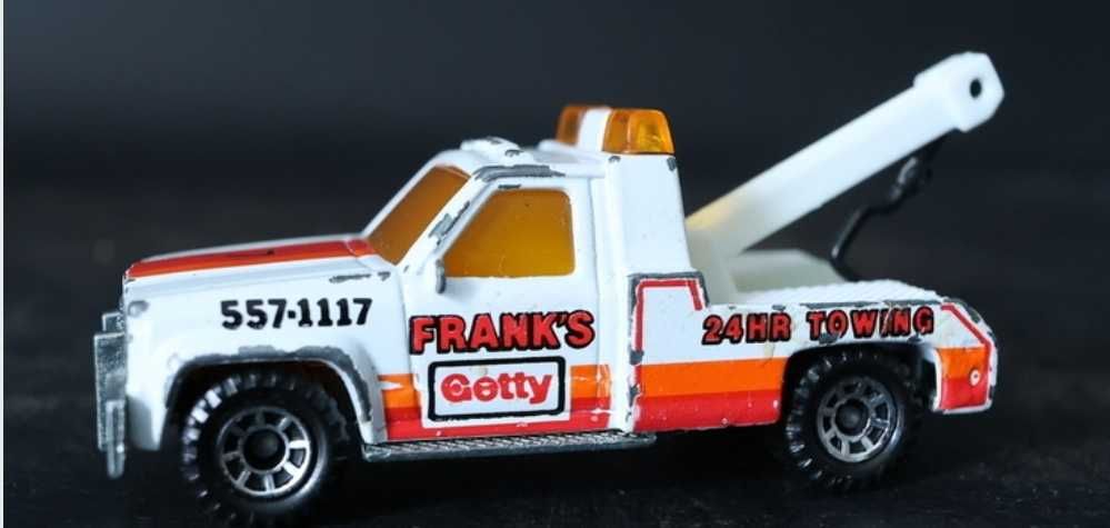 Модель автомобіля Matchbox 1987 року евакуатор