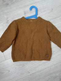 Sweter zara baby rozm 98 brązowy