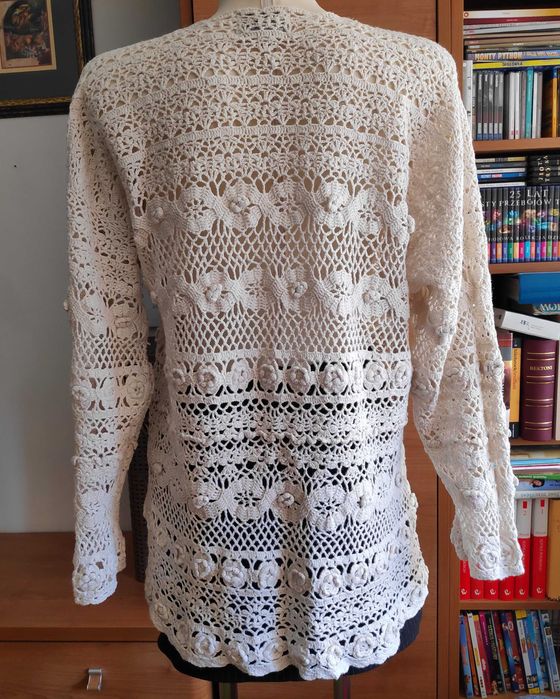 Ażurowa tunika Express Tricot, rozmiar XL/XXL