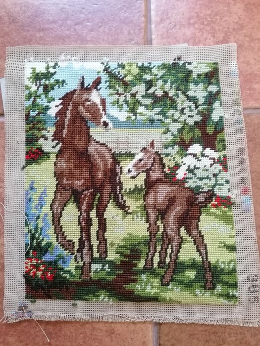 Quadro de cavalos