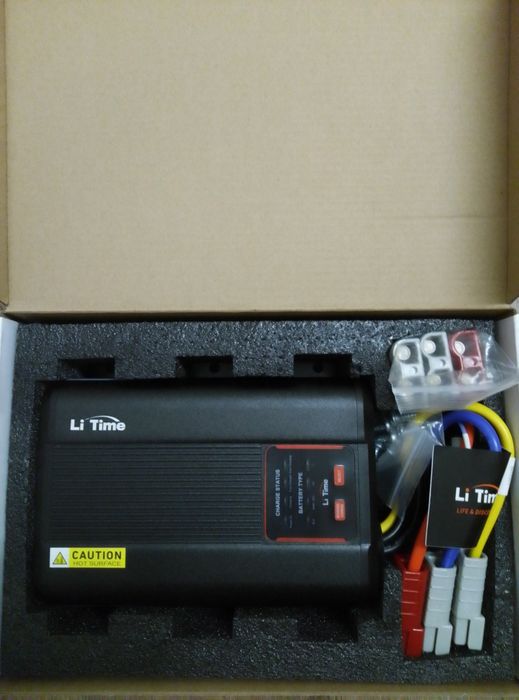 Зарядное устройство LiTime 12 В 40 А DC-DC с двумя входами