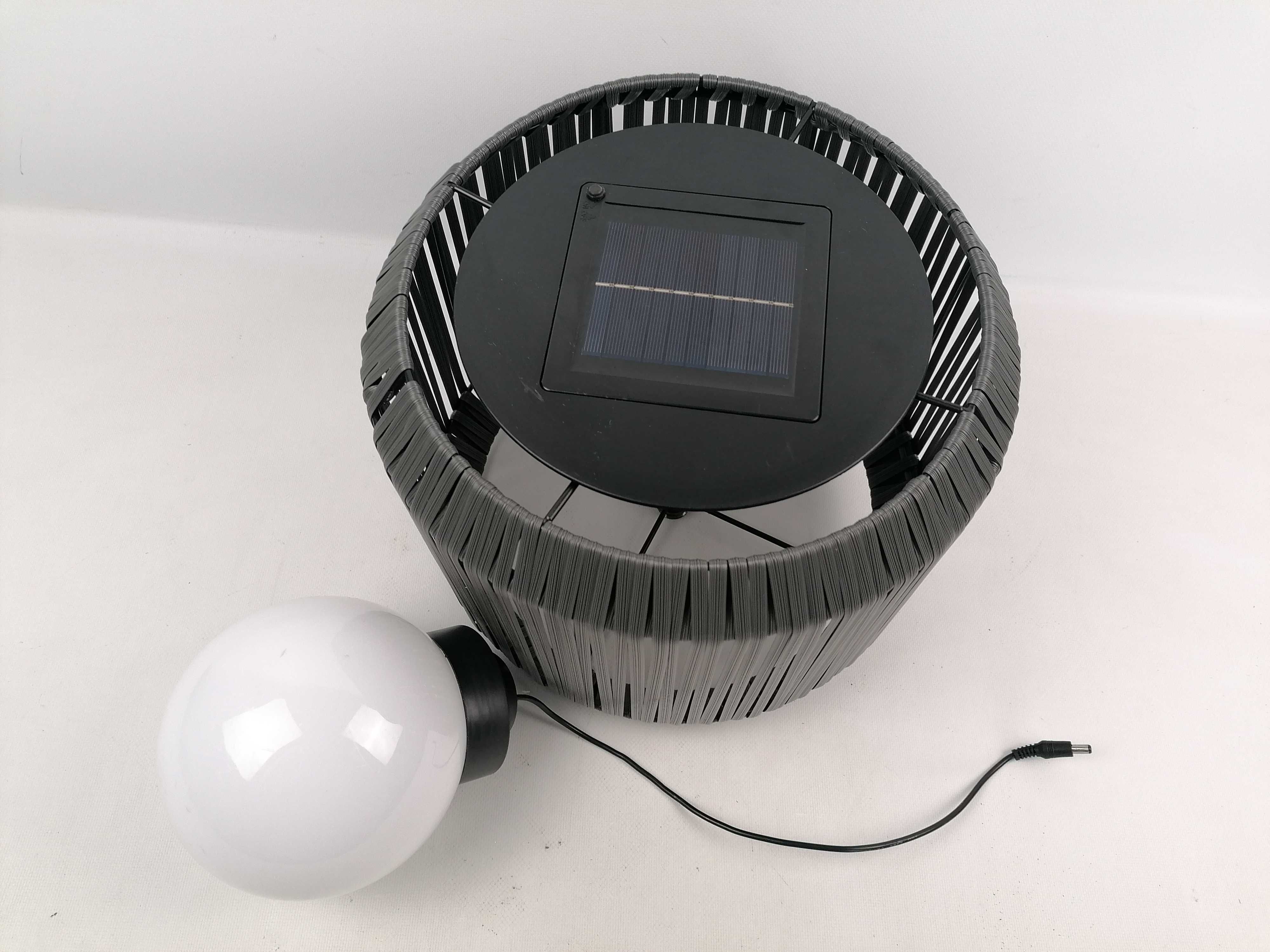 Pauleen Sunshine Elegance lampa solarna stojąca balkon ogród rattan