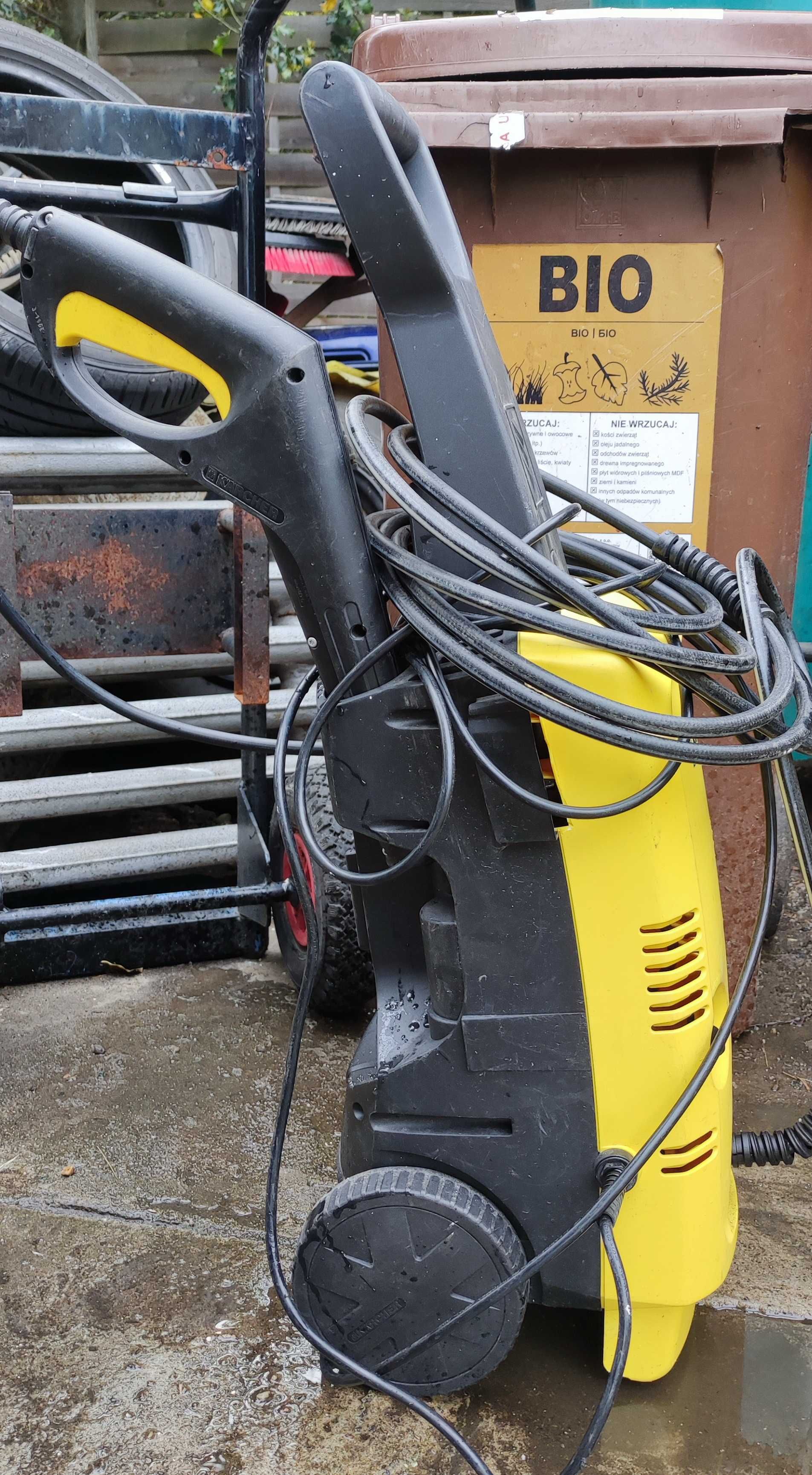Myjka ciśnieniowa Karcher uszkodzona