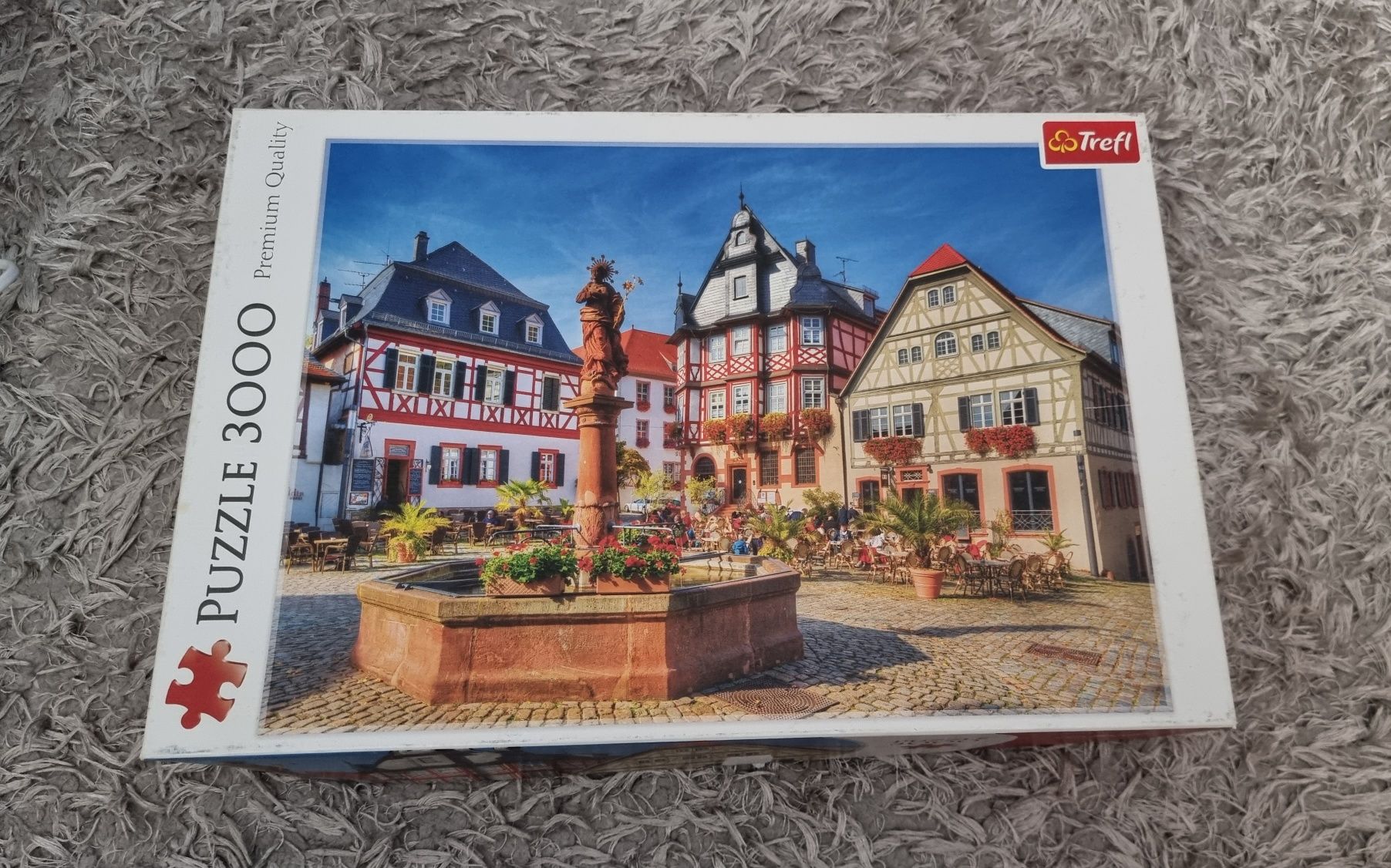 Puzzle Trefl 3000 Rynek w Heppenheim