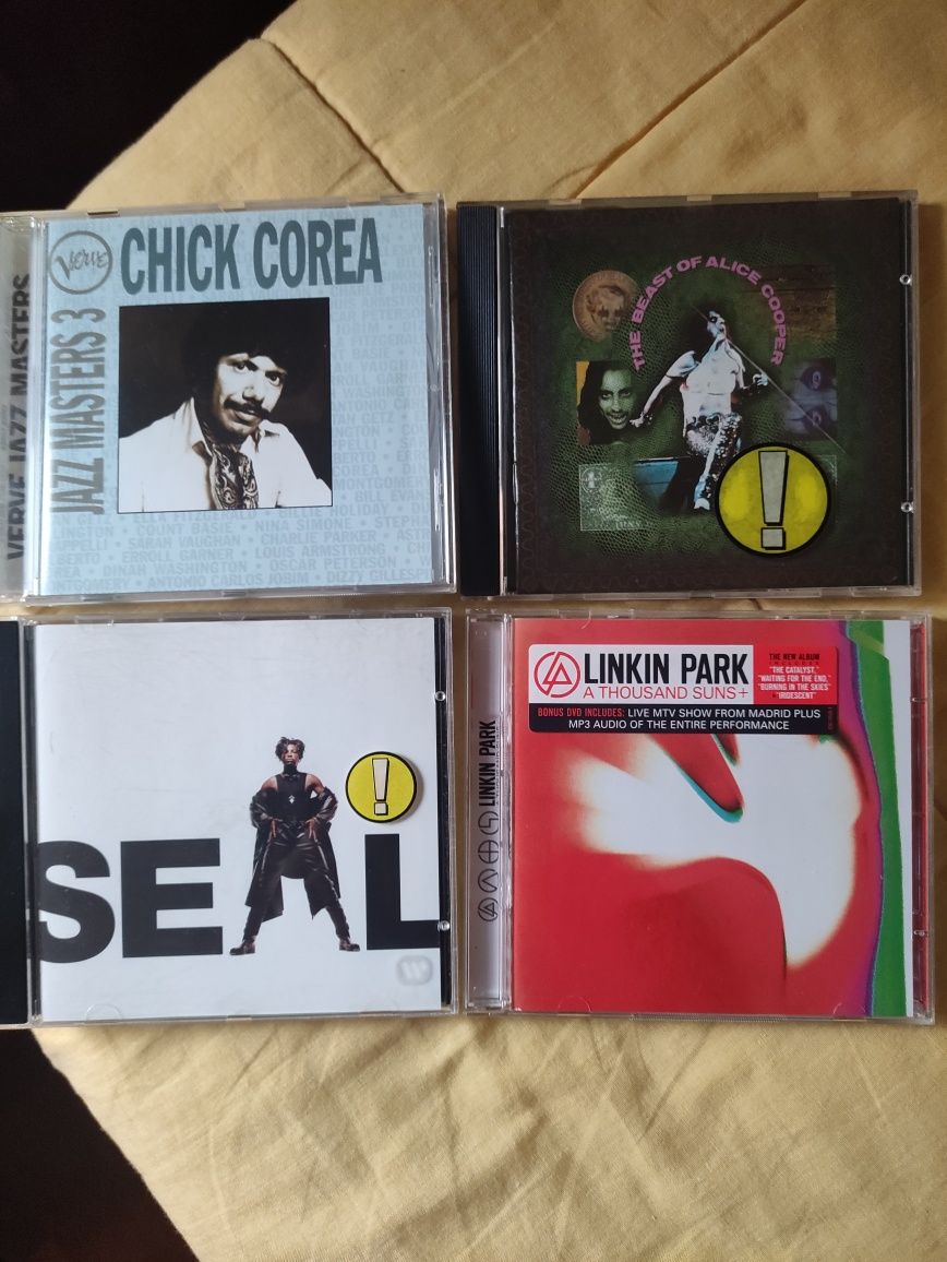 Vários CD's música rock e pop 4€ cada