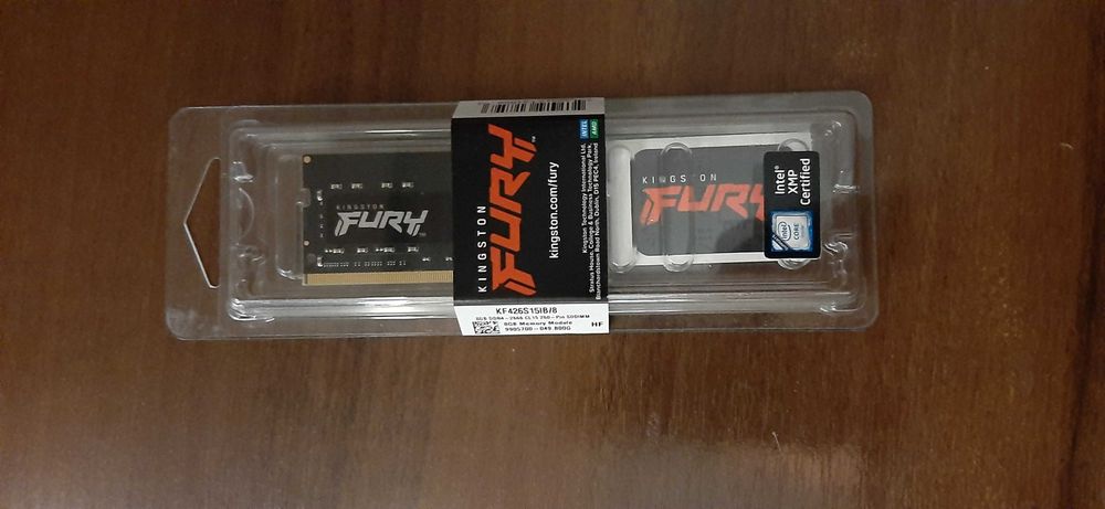 Пам'ять Kingston FURY 8 GB SO-DIMM DDR4 2666 MHz Impact (KF426S15IB/8)
