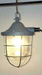 Lampa przemysłowa PRL