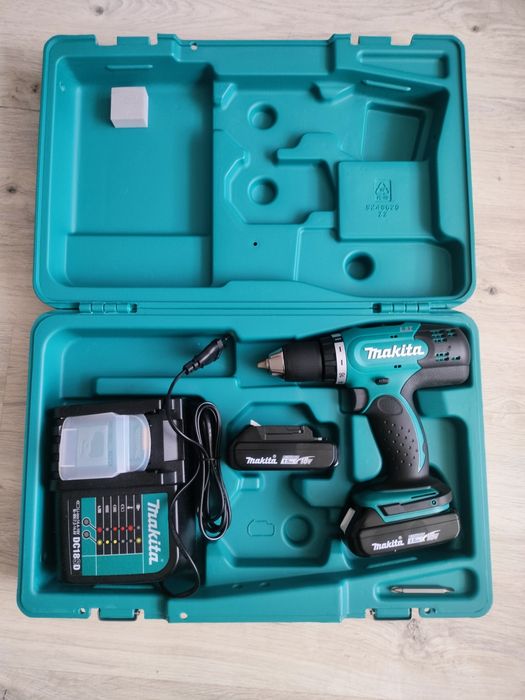 Wiertarko-wkrętarka 18V, Makita [DDF453SYE] 2x1,5Ah, LXT