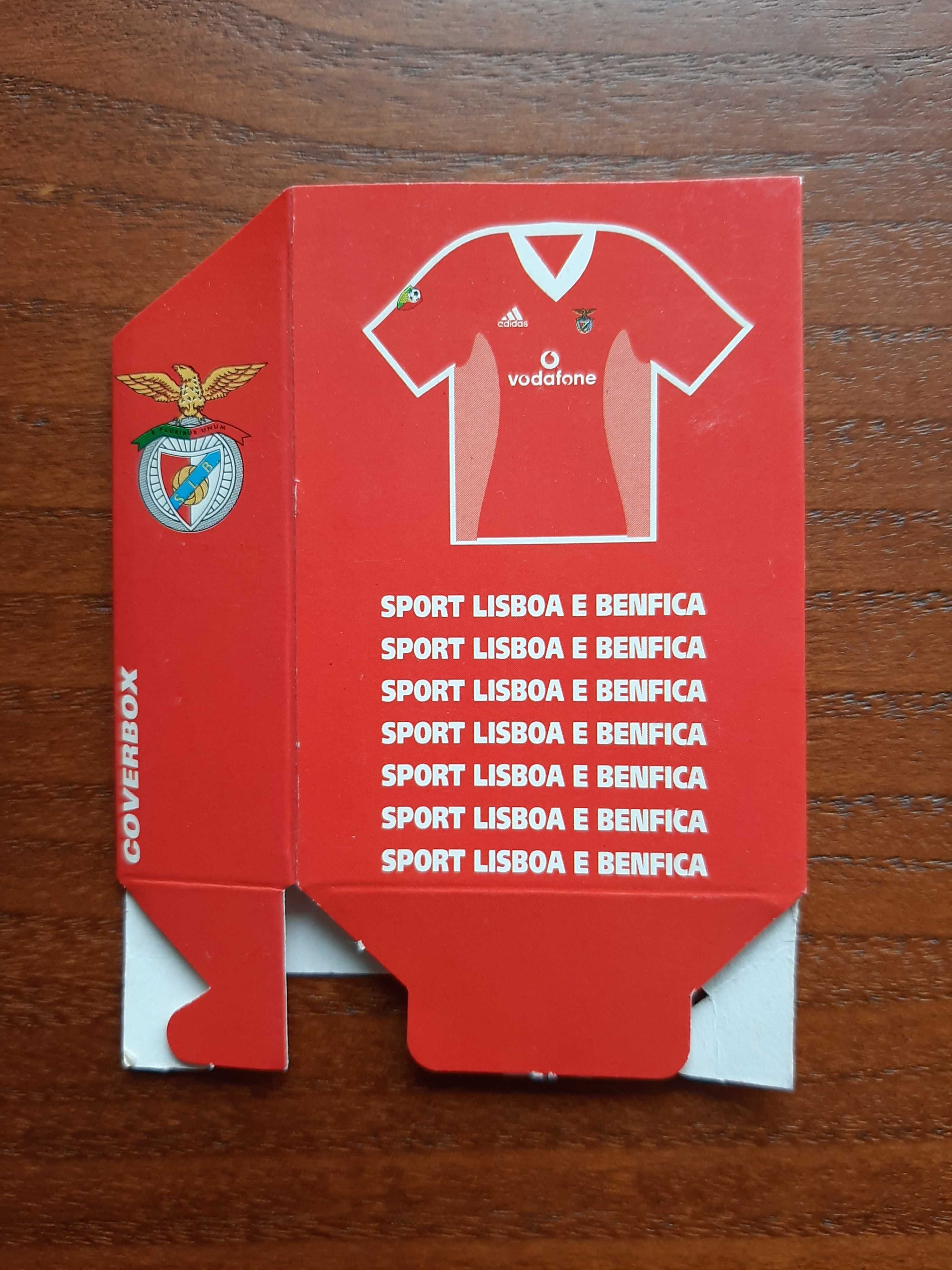 Capa maço cigarros do Benfica