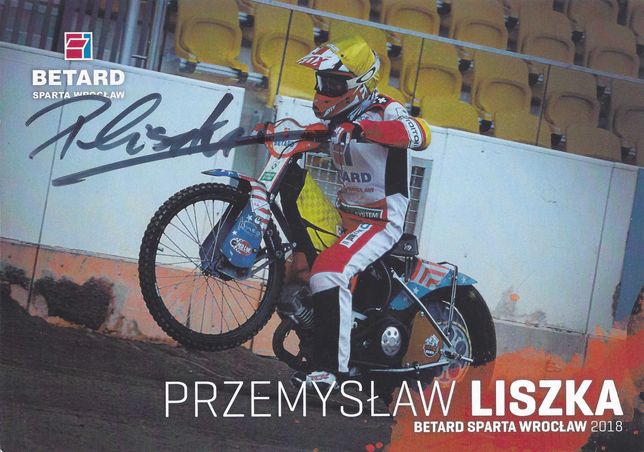 Autograf Przemysław Liszka