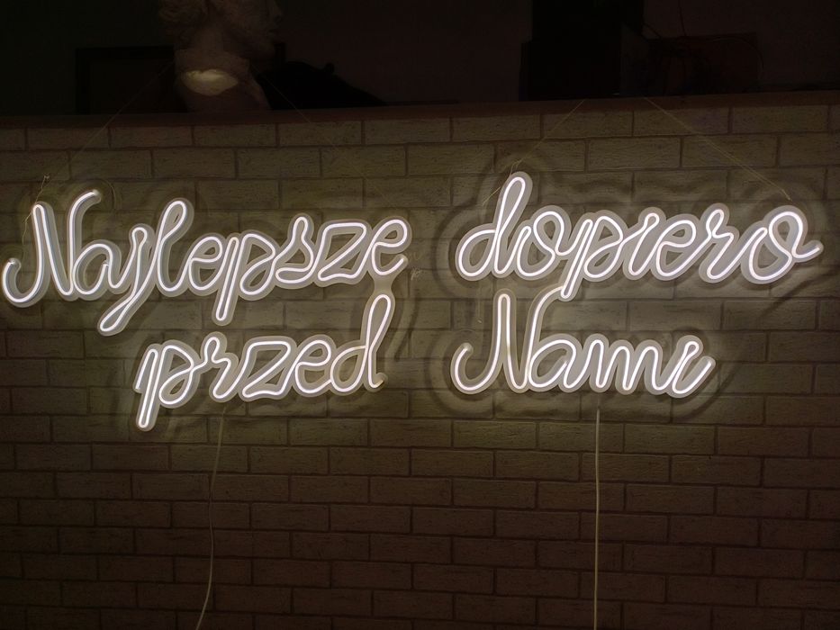 Wynajmę Napis LED na wesele ślub