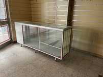 Vitrine / Expositor de vidro com 5 gavetas – 200 x 93 x 49,7 cm