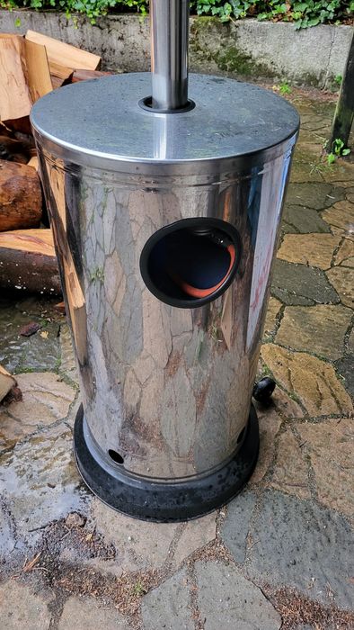 Ogrzewacz Landman gazowy stojący parasol grzewczy / piecyk + butla gaz