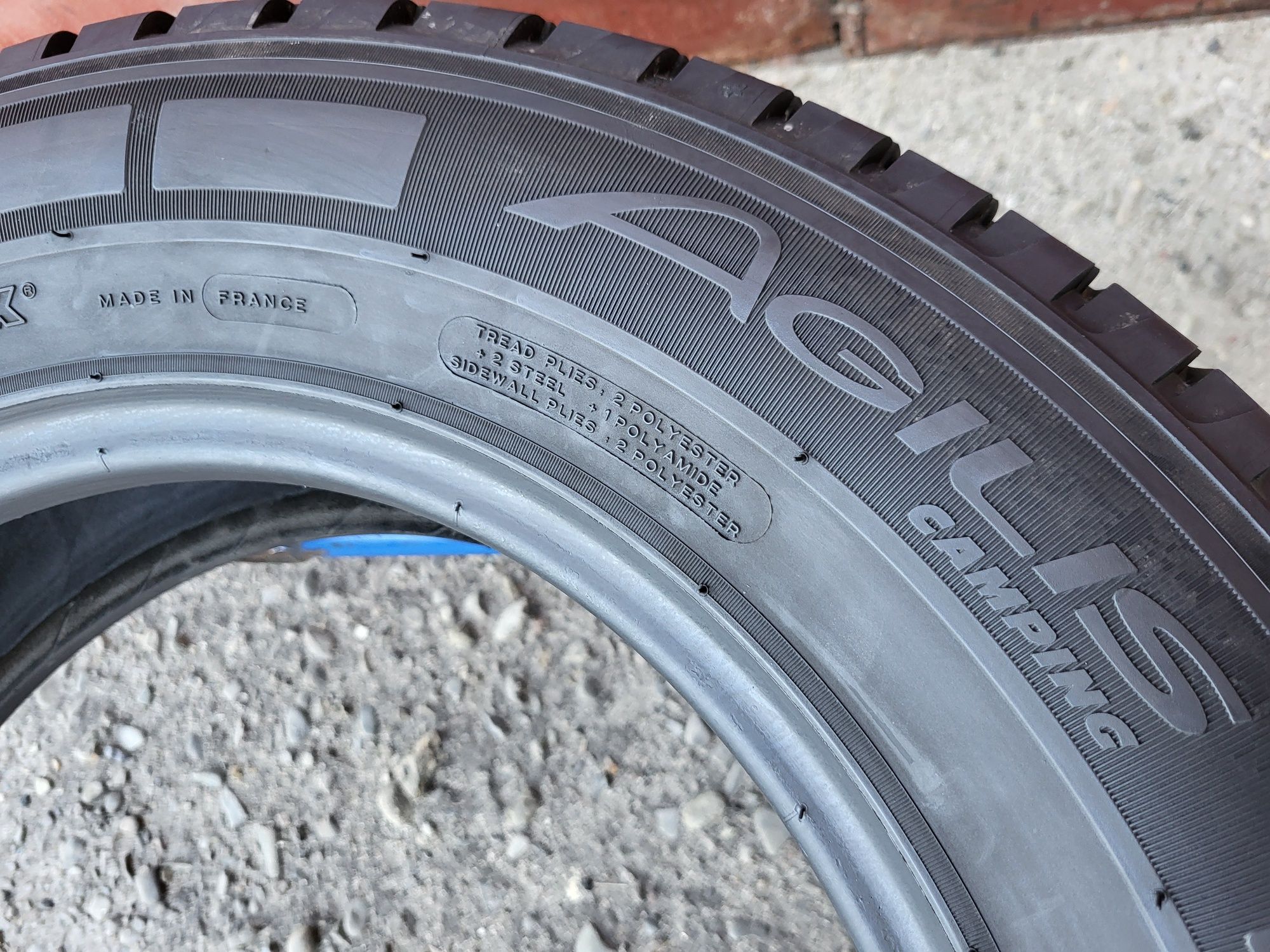 195/75/16C R16C Michelin AGILIS Camping 2шт ціна за 1шт літо шини