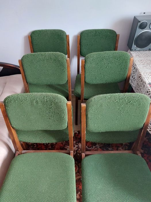 Komplet 6 krzeseł do jadalni