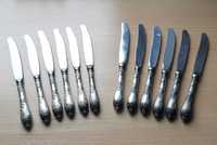 Ножи мельхиоровые, новые - 12 штук