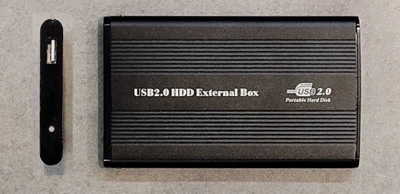 Kieszenie na dysk 2,5" USB, eSATA