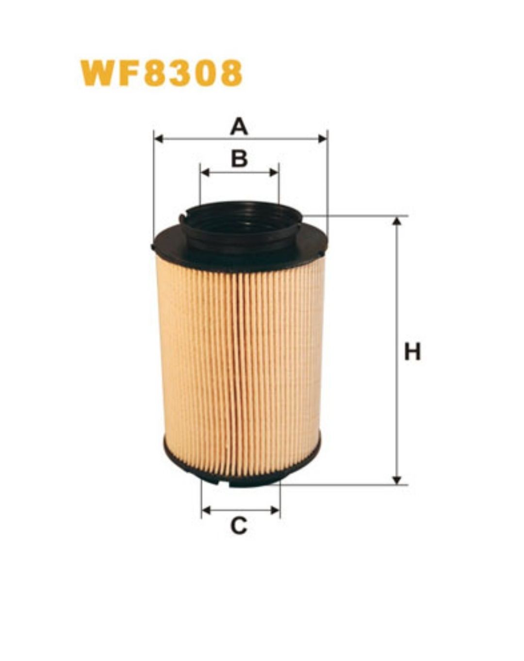 WF8308 фільтр паливний
