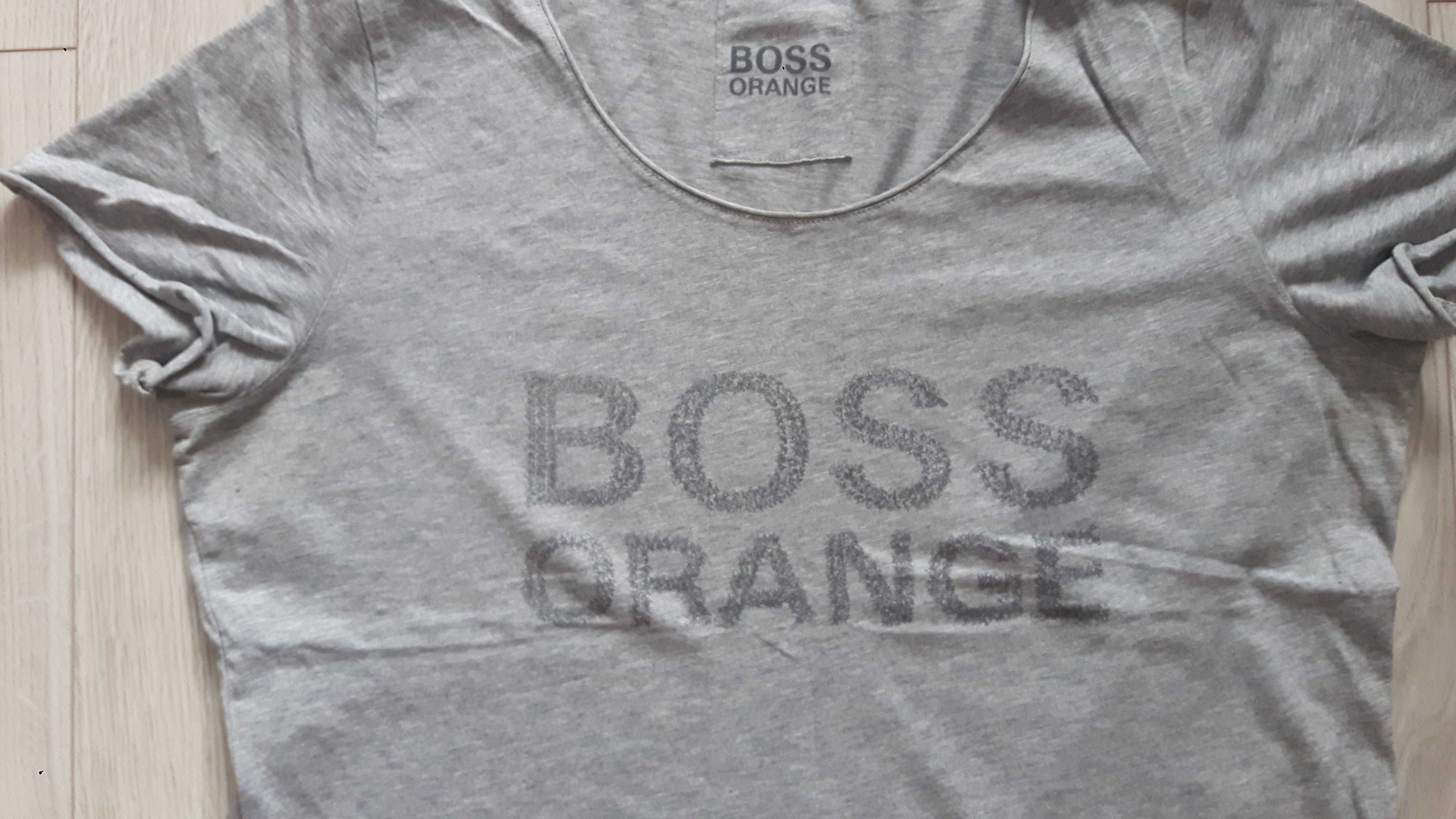T-shirt nowy Hugo Boss szary, r. L