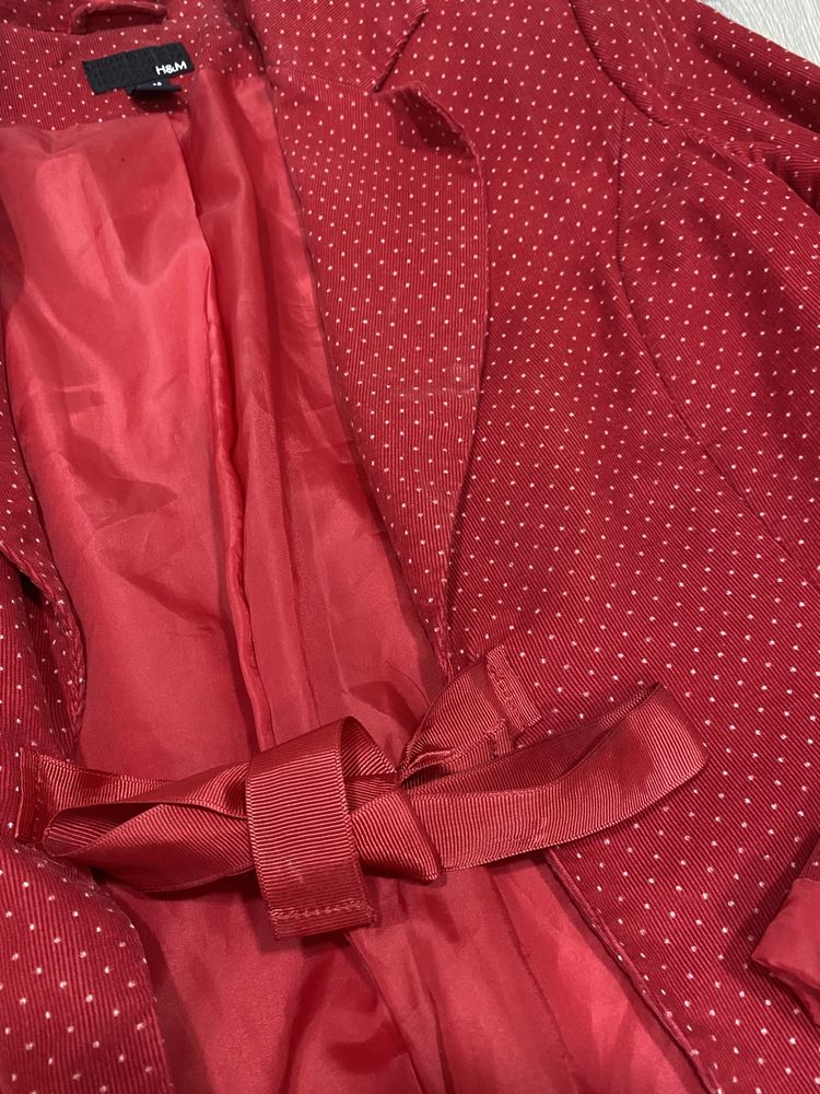 Жакет піджак вельветовий H&M у вінтажному стилі