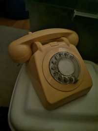 Telefone de disco vintage