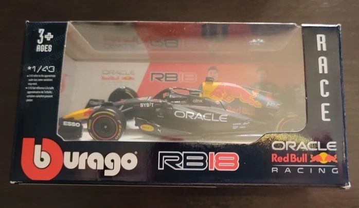 Carro de coleção RB18