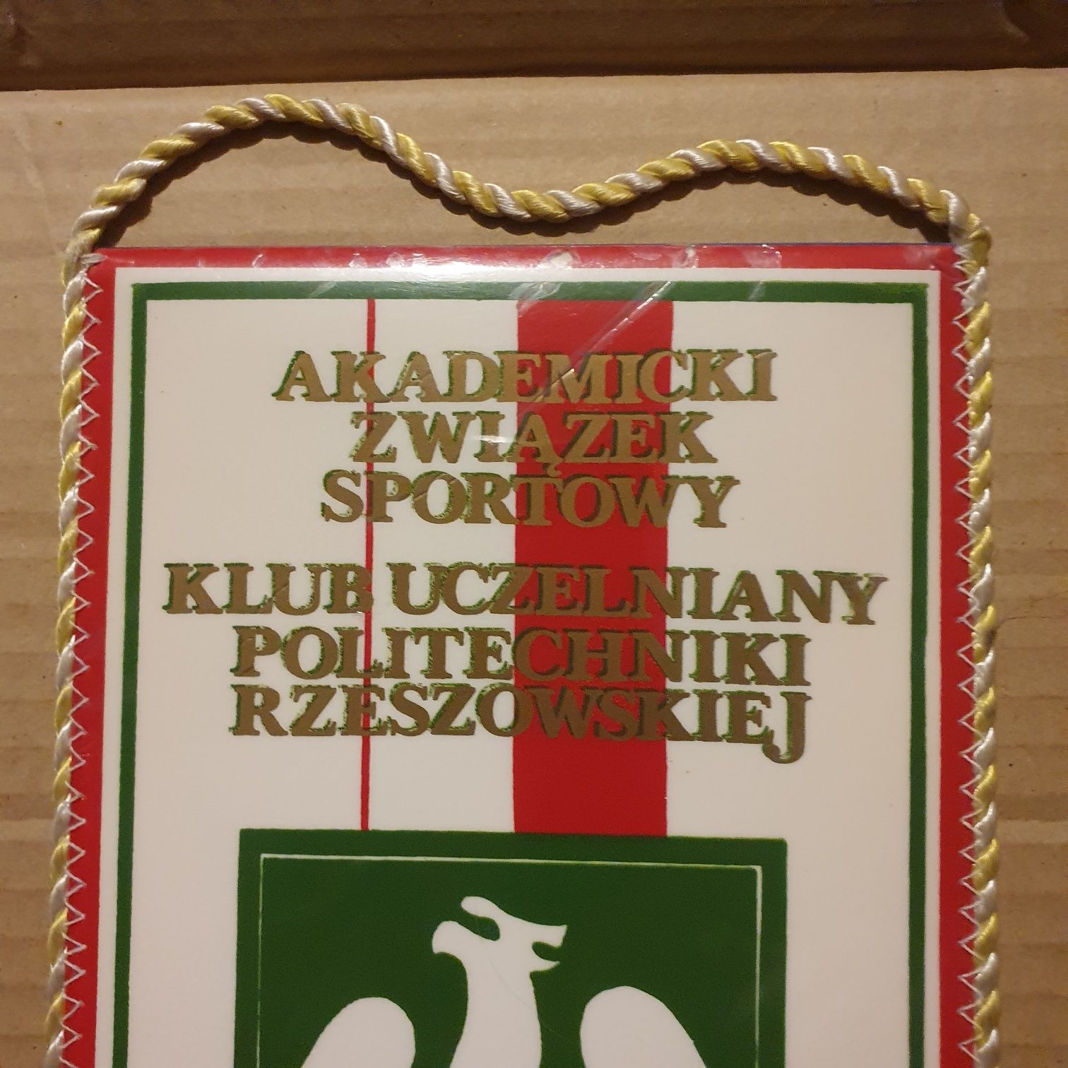 Proporczyk AZS Klub Uczelniany Politechniki Rzeszowskiej