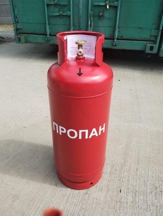 Газовий балон 5л, 12л, 27л, 50л металевий, пропан