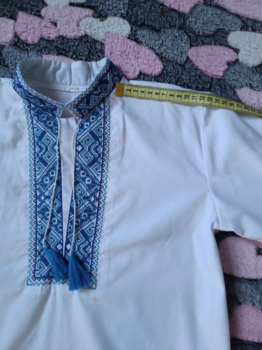 Вишиванка та біла рубашка на хлопчика 7-10 років
