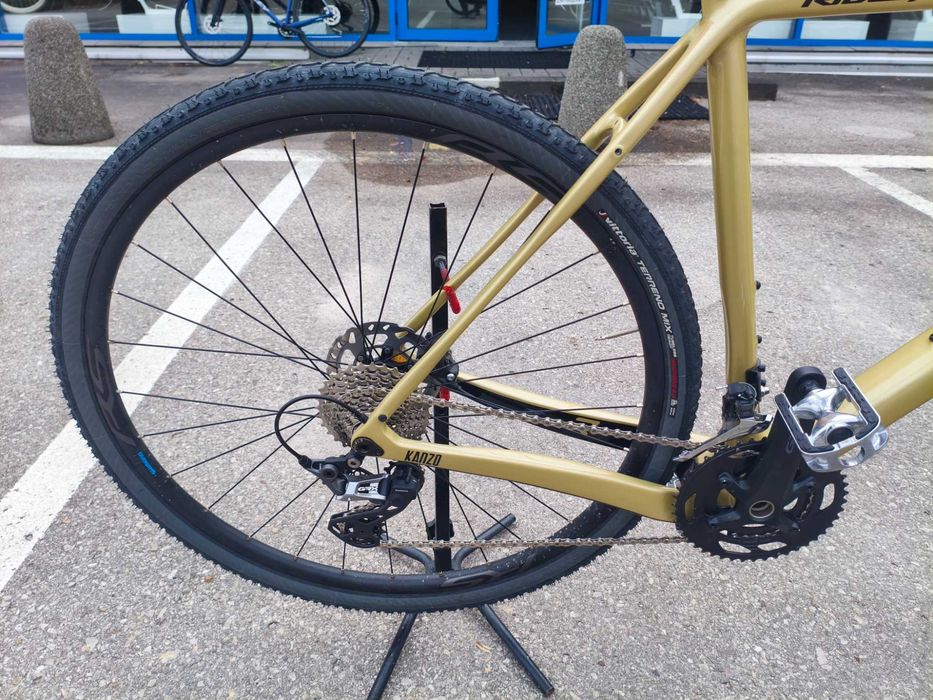 RIDLEY Kanzo C ADV GRX 600 2x KAC03As - Gold Metallic rozmiar L