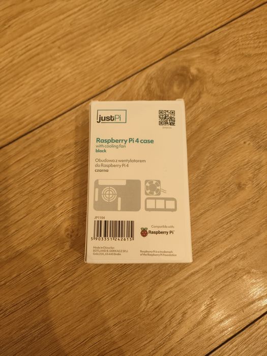 Obudowa Raspberry Pi 4 case z chłodzeniem