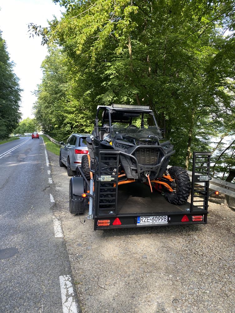 Przyczepa quad utv Polaris Canam Custom