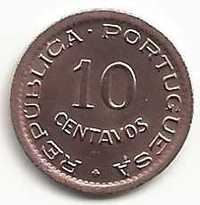 10 Centavos de 1948, Republica Portuguesa, Angola
